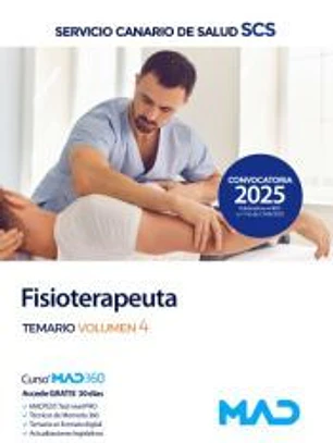 Fisioterapeuta. Temario volumen 4. Servicio Canario de Salud