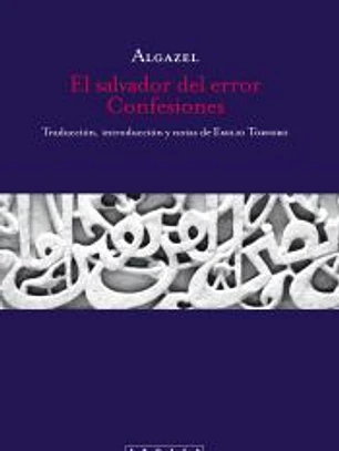 El salvador del error. Confesiones