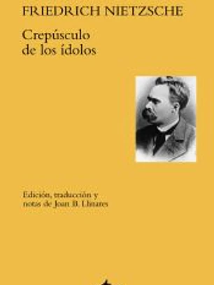 Crepúsculo de los ídolos