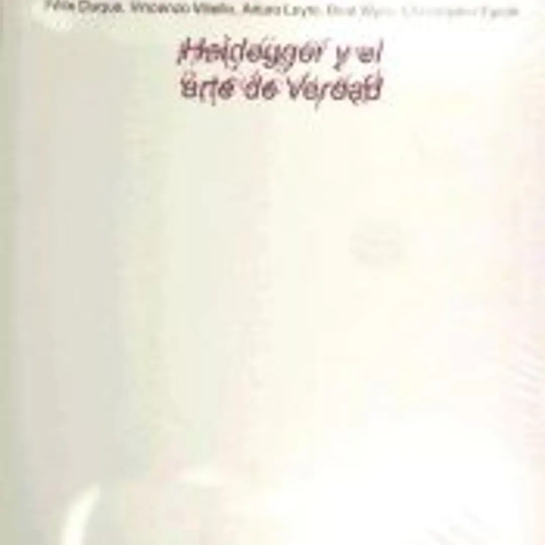 Heidegger y el arte de verdad 1
