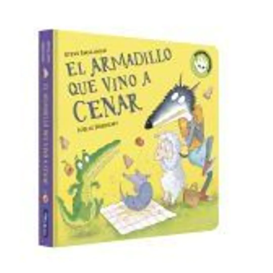 El armadillo que vino a cenar (La ovejita que vino a cenar. Libro de cartón) 1