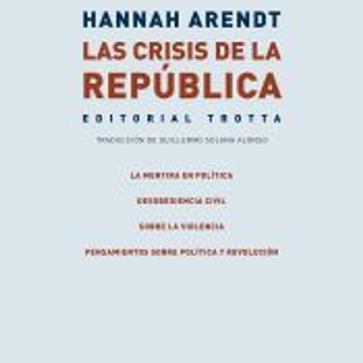 Las crisis de la República 1