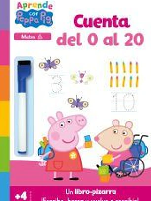 Peppa Pig. Primeros aprendizajes - Aprende con Peppa. Cuenta del 0 al 20
