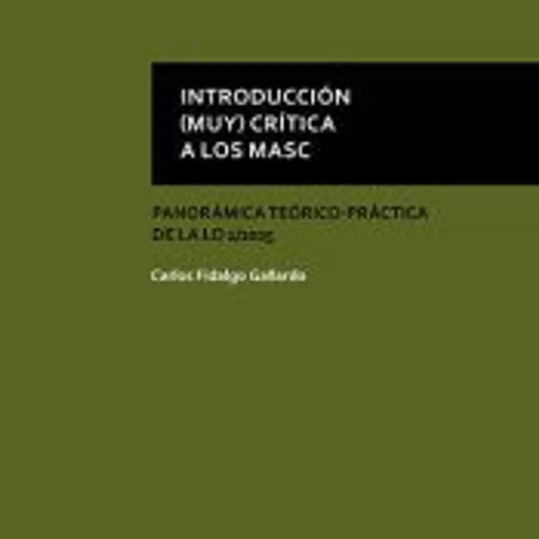 INTRODUCCION MUY CRITICA A LOS MASC 1
