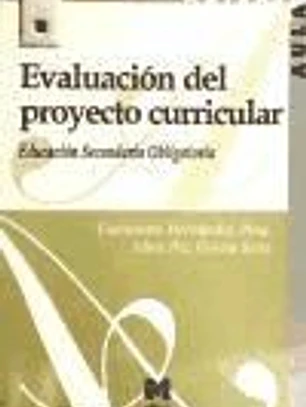 Evaluación del proyecto curricular de Educación Secundaria Obligatoria