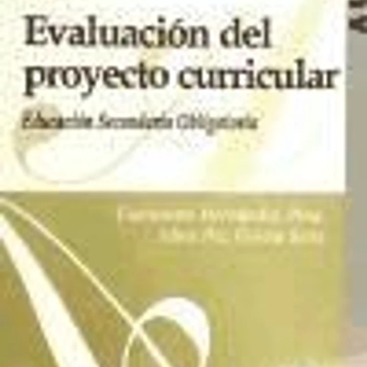 Evaluación del proyecto curricular de Educación Secundaria Obligatoria 1