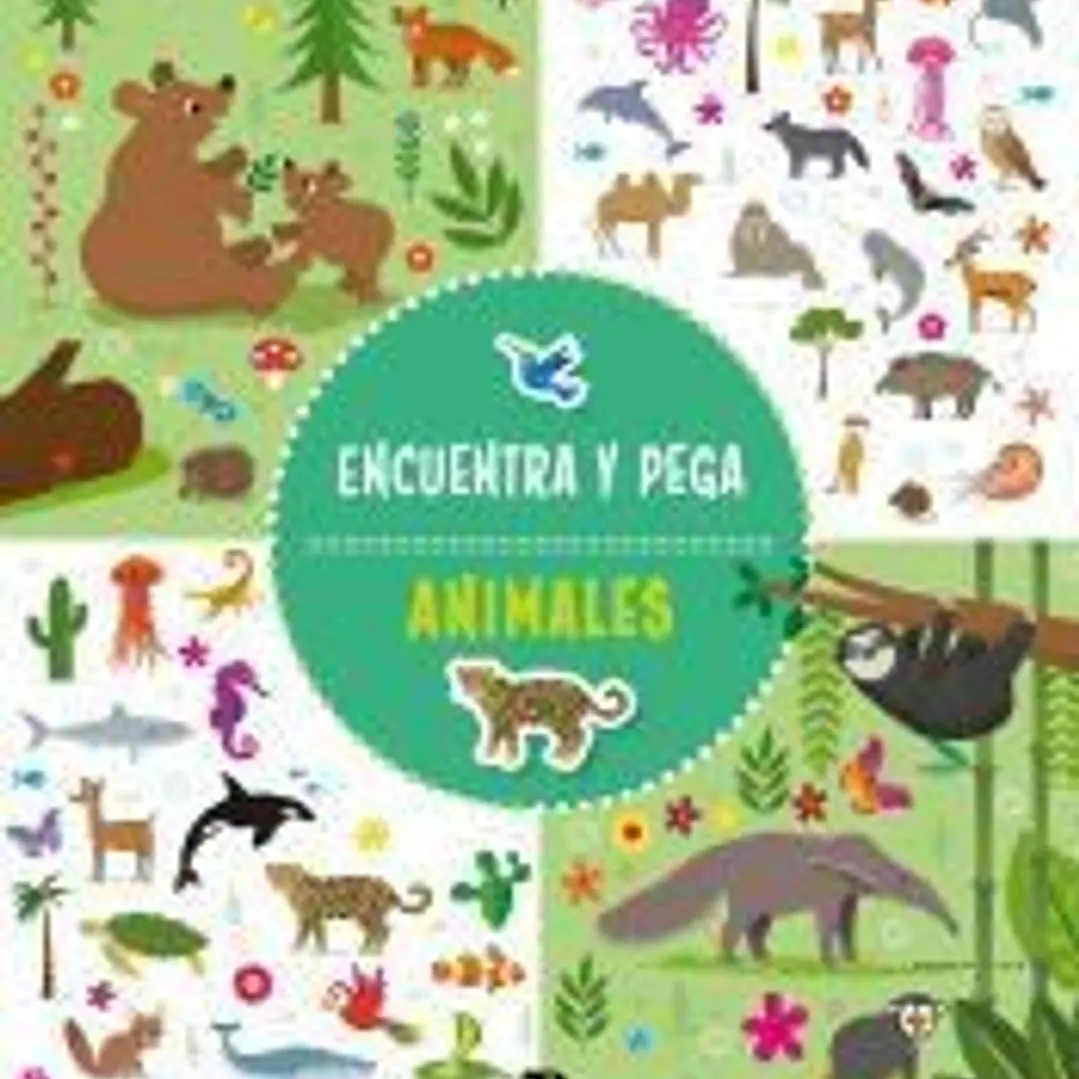 ENCUENTRA Y PEGA ANIMALES 1