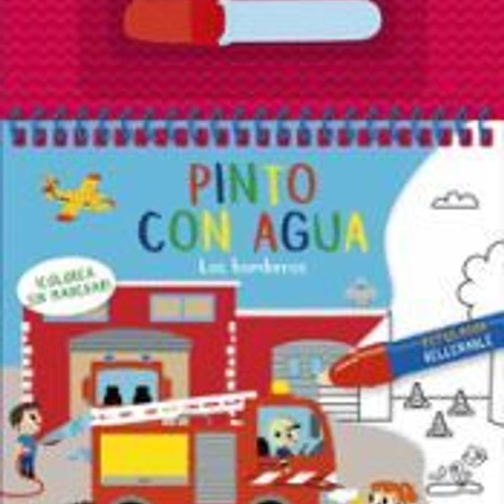 PINTO CON AGUA - LOS BOMBEROS 1