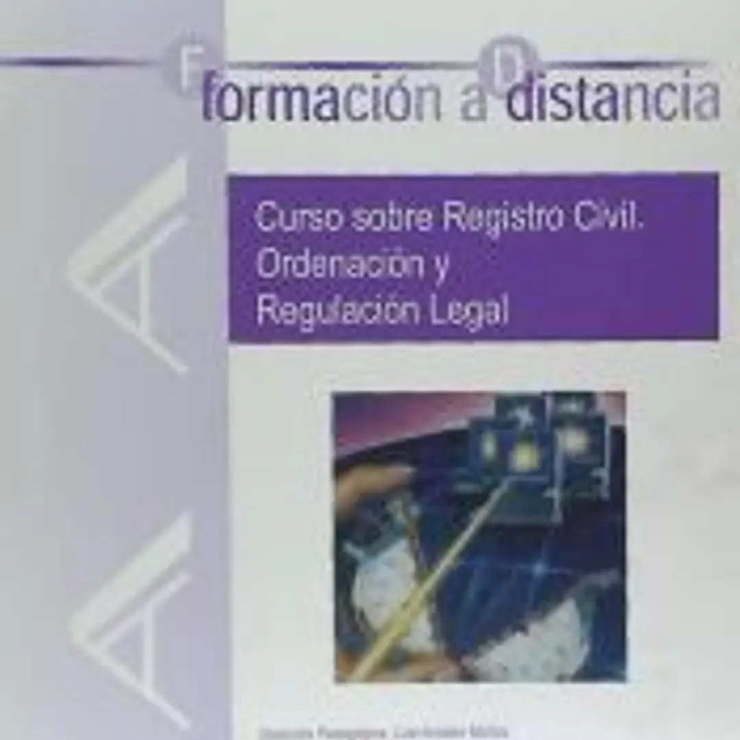 Cuaderno de autoevaluación. Curso sobre registro civil 1