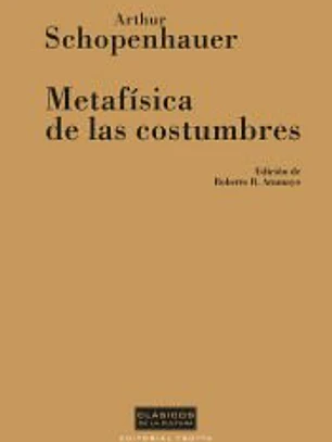 Metafísica de las costumbres