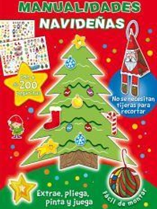 Manualidades Navideñas (200 pegatinas)