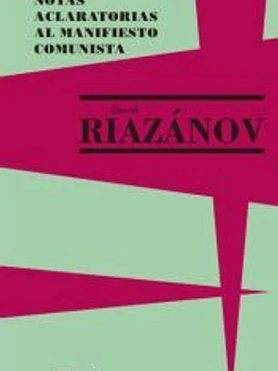 NOTAS ACLARATORIAS AL MANIFIESTO COMUNISTA