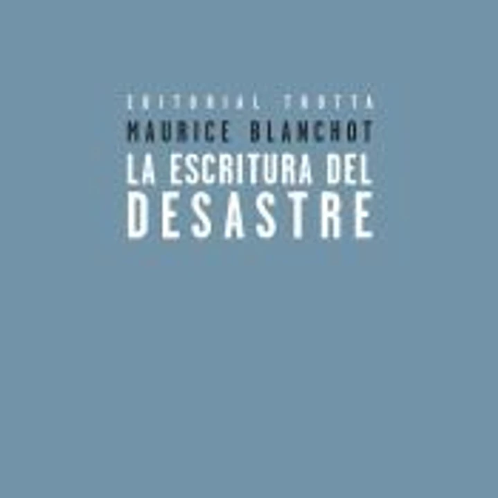 La escritura del desastre 1