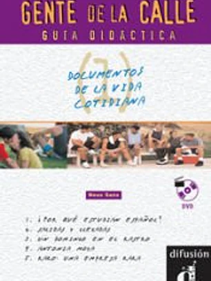 Gente de la calle 1. Guía didáctica