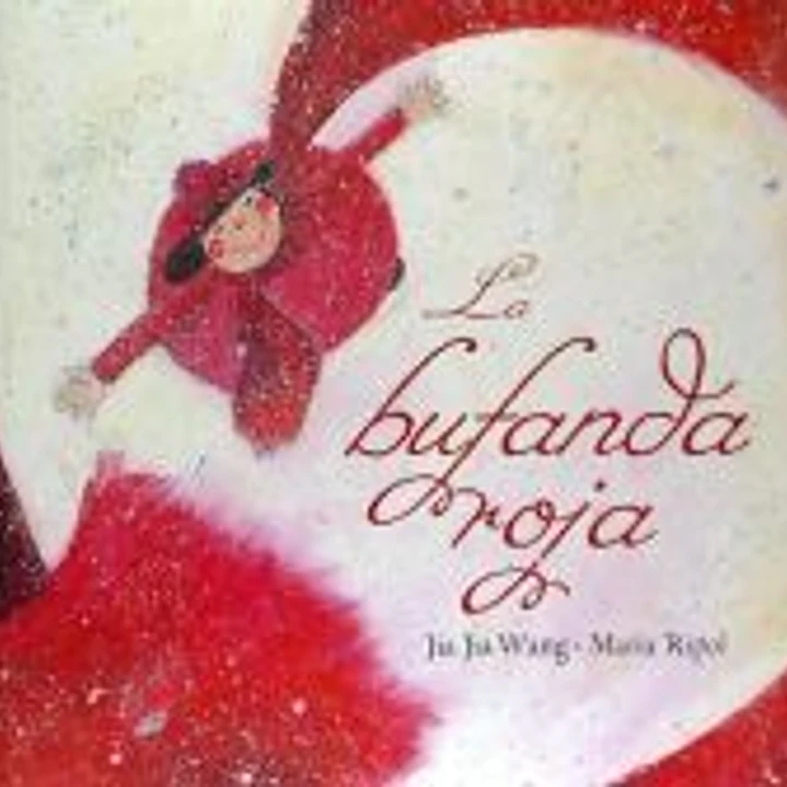 Tejiendo una bufanda roja 1