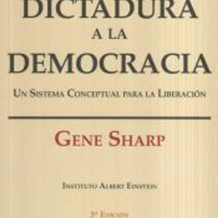 De dictadura a la democracia:sisitema conceptual liberacion 1