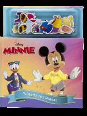 Minnie: Vísteme con imanes. Libro magnético