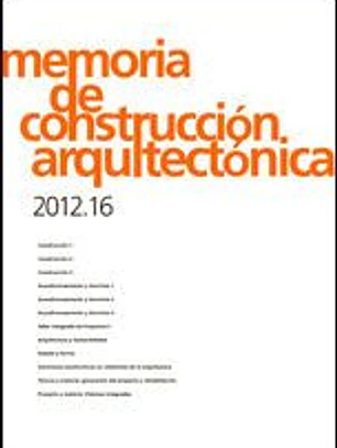 Memoria de Construccion Arquitectonica 2012.16