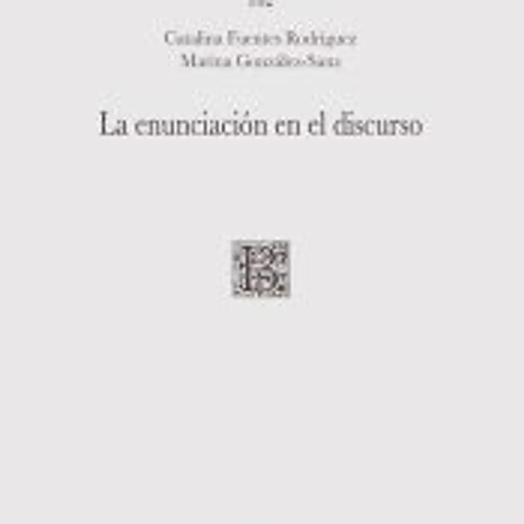 La enunciación en el discurso 1