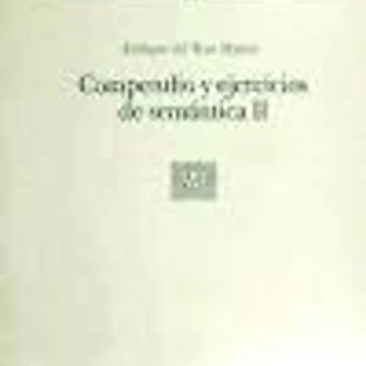 Compendio y ejercicios de semántica II (94) 1