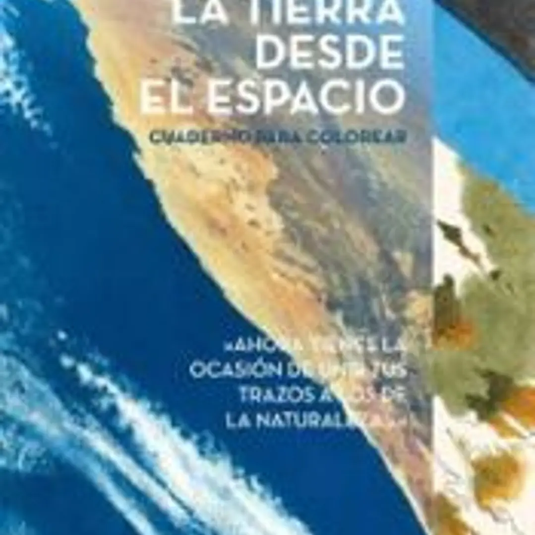 Tierra desde el espacio. Cuaderno para colorear 1