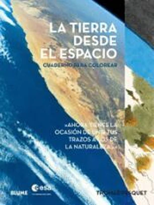 Tierra desde el espacio. Cuaderno para colorear