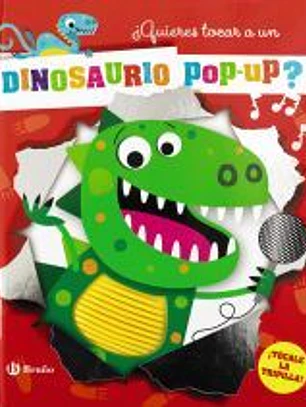 ¿Quieres tocar a un dinosaurio pop-up?