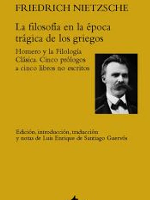 La filosofía en la época trágica de los griegos