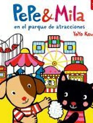 Pepe y Mila en el parque de atracciones