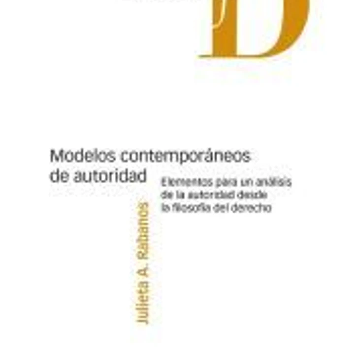 Modelos contemporáneos de autoridad 1