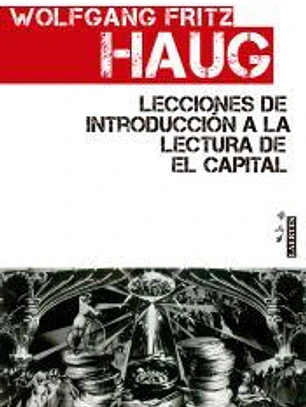 Lecciones de introducción a la lectura de El Capital