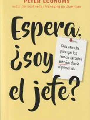 Espera, ¿soy el jefe?