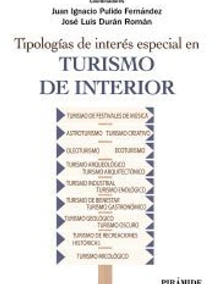 Tipologías de interés especial en turismo de interior