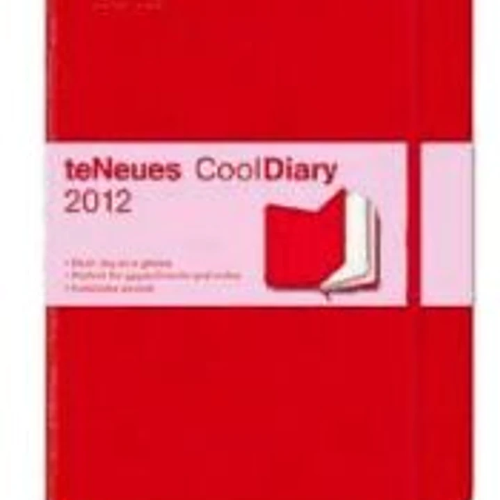 Agenda 2012. CoolDiary Red/Red. Mediano. (Por Días). 1