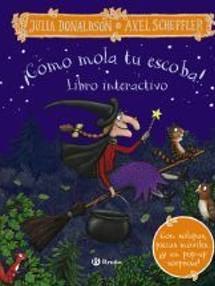 ¡Cómo mola tu escoba! Libro interactivo