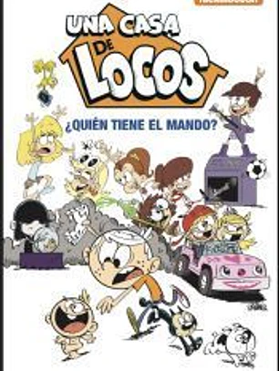 ¿Quién tiene el mando? (Una casa de locos. Cómic)