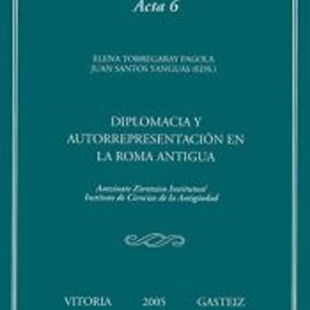 Diplomacia y autorrepresentación en la Roma Antigua 1