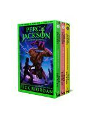 Percy Jackson y los dioses del Olimpo (estuche con: El ladrón del rayo|El mar de los monstruos|La maldición del Titán)
