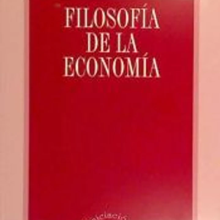 Filosofía de la economía 1