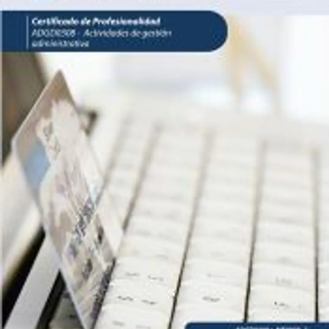 Gestión operativa de tesorería. ADGD0308 - Actividades de gestión administrativa 1