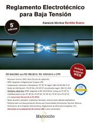 REGLAMENTO ELECTROTÉCNICO PARA BAJA TENSIÓN 5ªED.