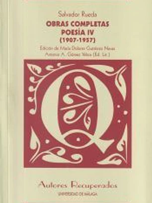 Poesía IV (1907-1957): Obras Completas. Salvador Rueda