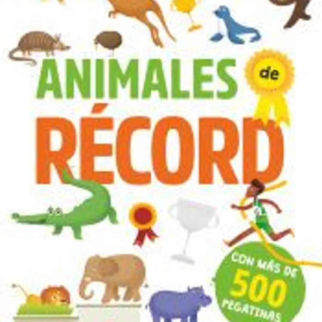 Superpegatinas. Animales de récord 1