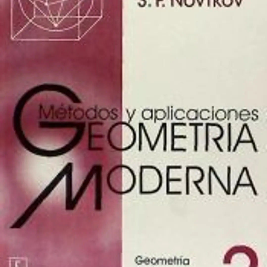 Geometría moderna: métodos y aplicaciones. Tomo 2: Geometría y topología de las variedades 1