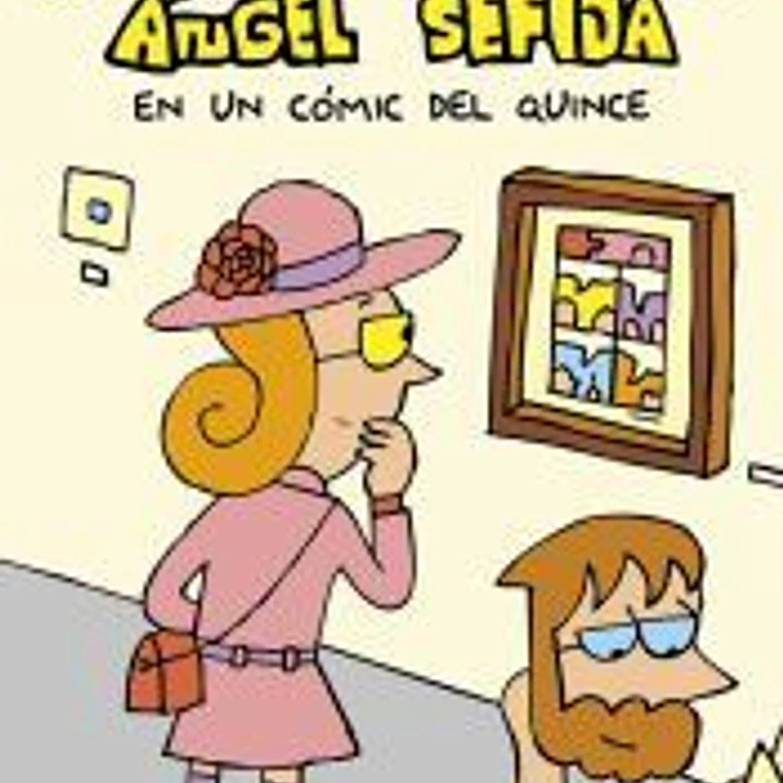 Ángel Sefija en un cómic del quince 1