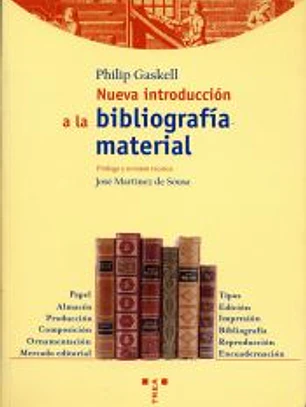 Nueva introducción a la bibliografía material