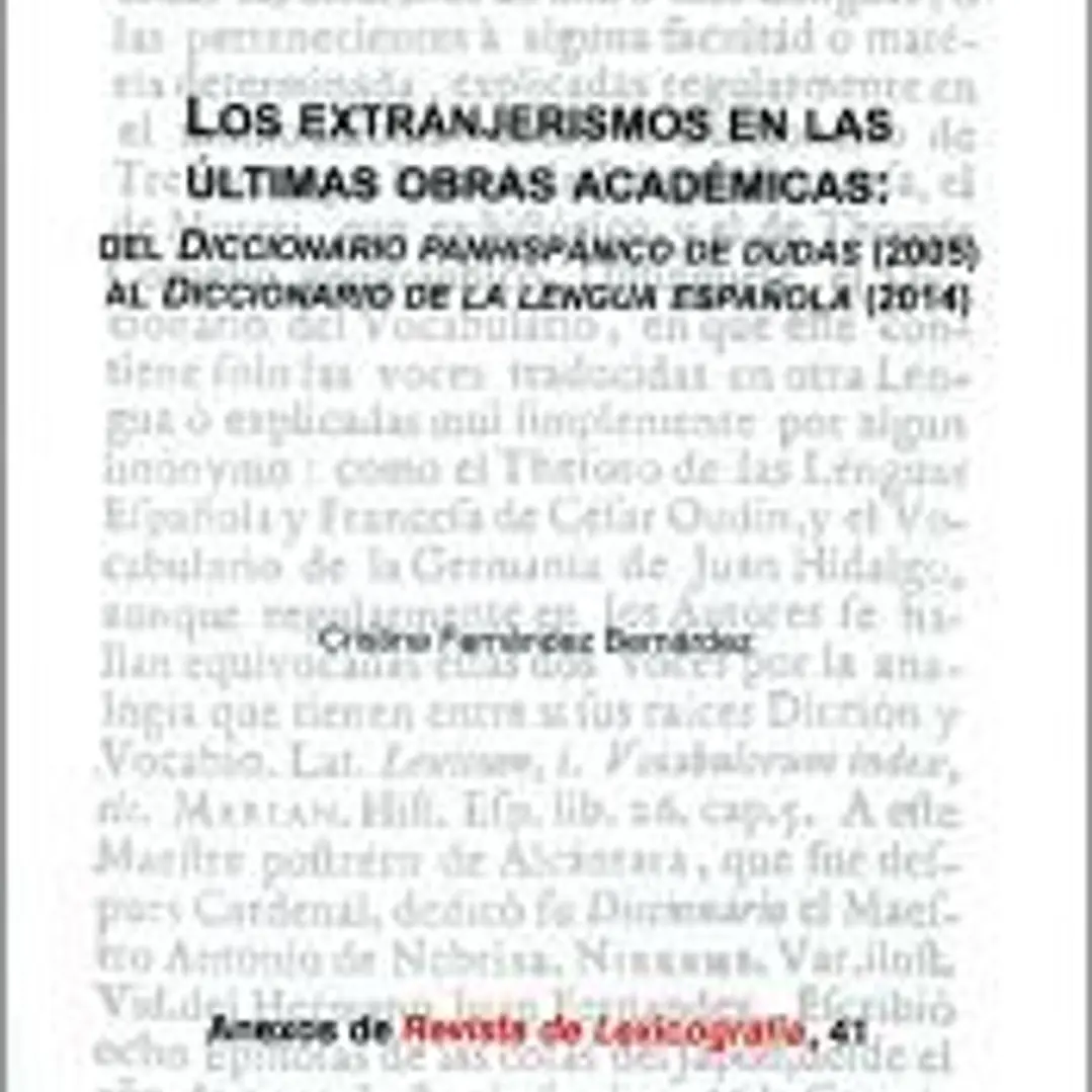 Los extranjerismos en las últimas obras académicas 1