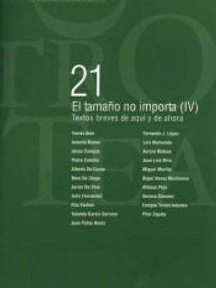El tamaño no importa IV: Textos breves de aquí y de ahora