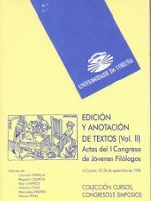 Actas del I Congreso Internacional de Jóvenes Filólogos