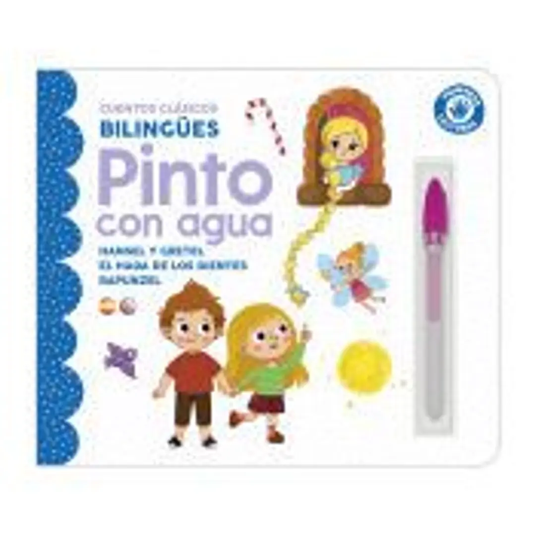 PINTO CON AGUA - CUENTOS (HANSEL Y GRETEL, EL HADA DE LOS DIENTES Y RAPUNZZEL) 1